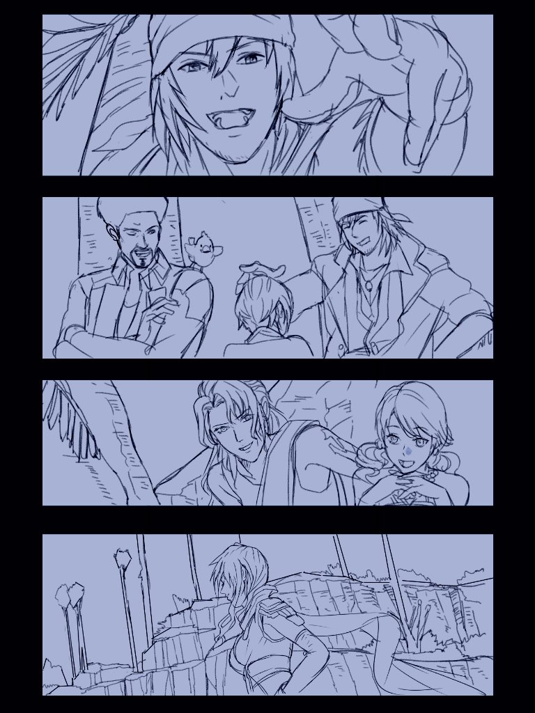 FF13オンリー閃光の絆2に展示予定の
アカデミアで仕事してるホープ君のほのぼの？漫画（全14p）を出す予定です🌝ちょっとホプライ気味です。
間に合うはず…
#senkizu2　#ホプライ