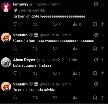 Fimpyyy's tweet photo. Que no se note que me odia eh @Vaalusita https://t.co/jSOSHkJ7NE