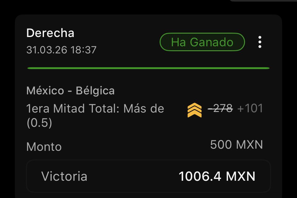 Betvip nos dejó este regalito y se armó 🤙🏽