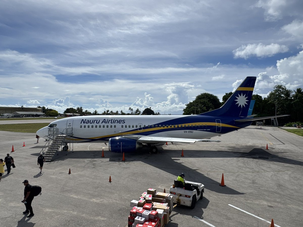 nauru_japan's tweet photo. 【速報】
ナウル共和国���府はナウル日本友好親善を記念し、成田ーナウル便、関空ーナウル便、セントレアーナウル便、鹿児島ーナウル便の直行便開設を決定した。

#エイプリルフール https://t.co/vojjeawXDO