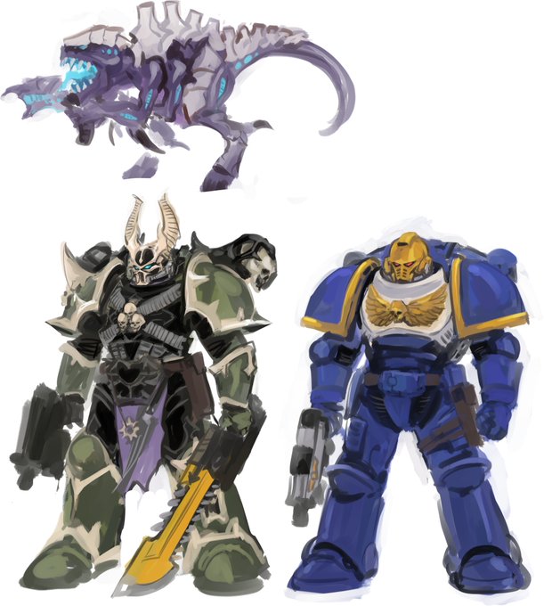 キットに塗るより描いてみたほうが早いような、そうでもないような、悩み中ズ 