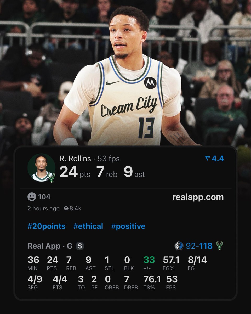 Real App tweet media