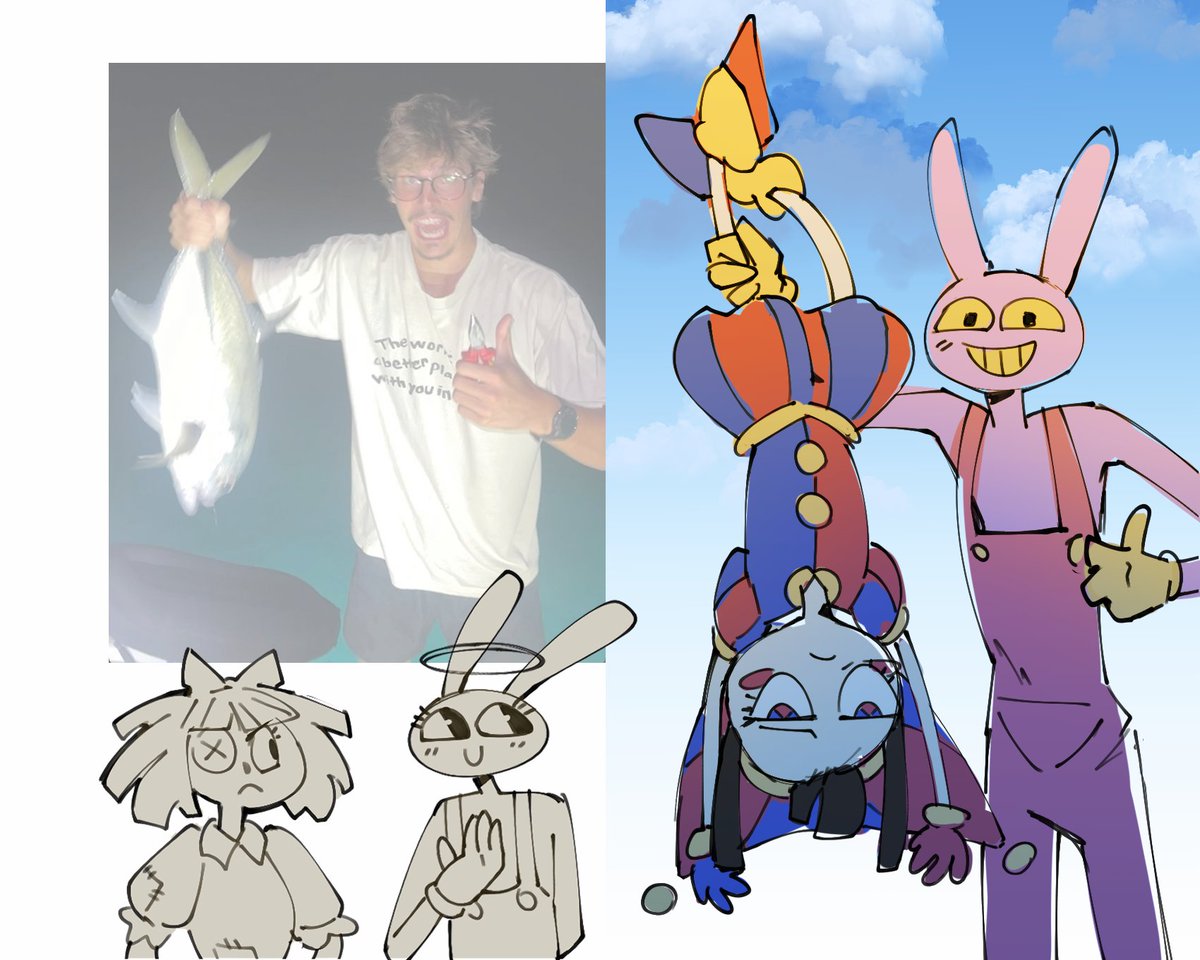 I just made some bullshitttt #funnybunny #tadc #tadcfanart
