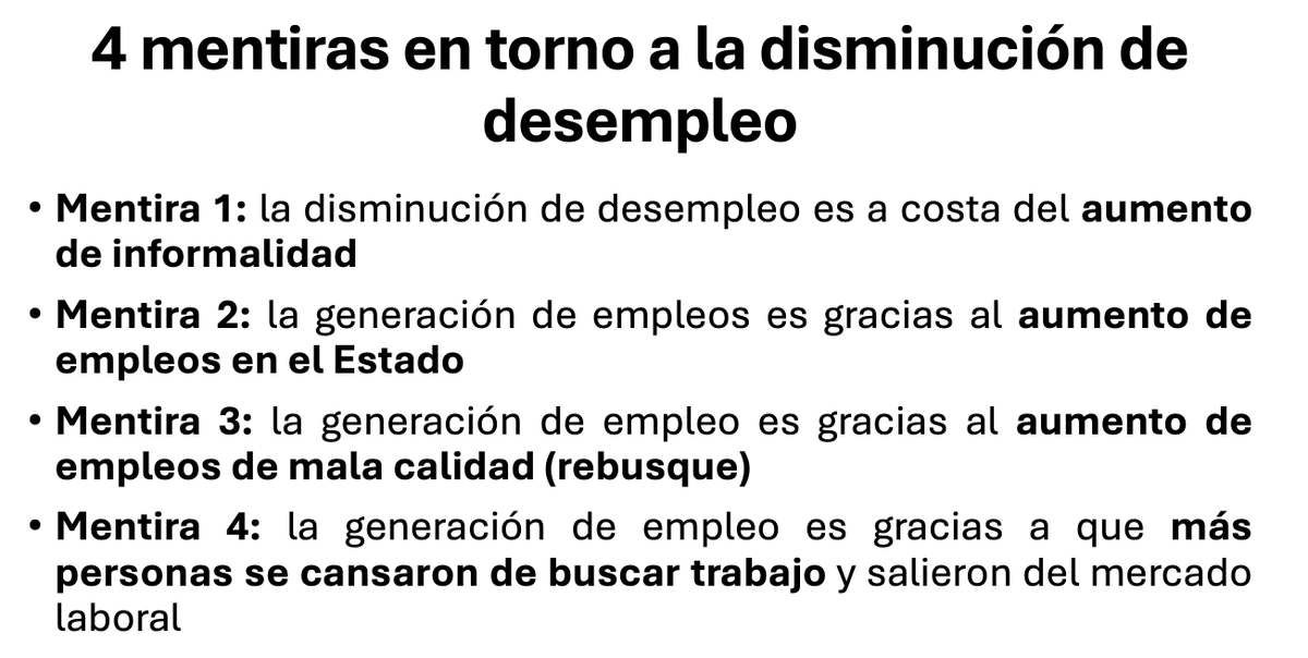 Nuevo video en camino sobre los 4 mentiras que se han dicho en torno de la disminución de tasa de desempleo reportada para febrero 2026. 
Todo con argumentos y con cifras oficiales. 
youtube.com/@hanwenzhang19…