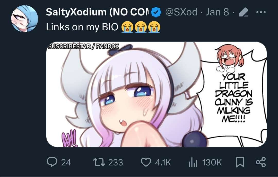Buonraff4's tweet photo. Ok man, how was your fanbox account banned for again? https://t.co/2XErtUIpin