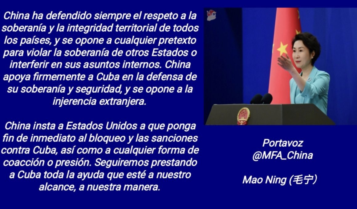 Cancillería de Cuba tweet media