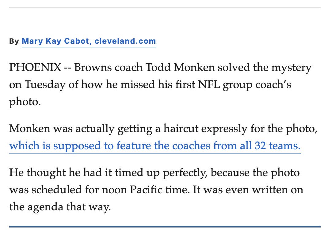 This is not a harbinger of a doomed Head Coaching regime, I repeat to myself