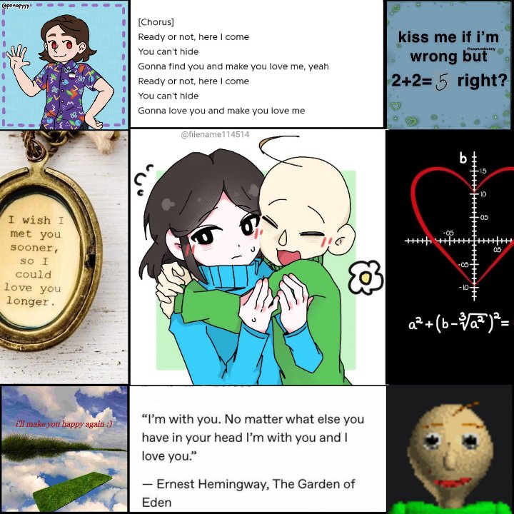 Baldi's wife!💍 /STILL LOVES CAINE! tweet media