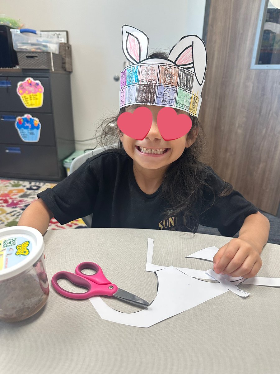 speechiewish's tweet photo. Hopping into our speech sound practice with some bunny fun! 🐰✨ My little Broncos turned into bunnies this week while targeting their speech sounds in words and sentences @BrosnahanES 
Thank you #TheTypeBSLP for our no prep bunny headbands! 🐰🐰 https://t.co/cCzGMWe6WL