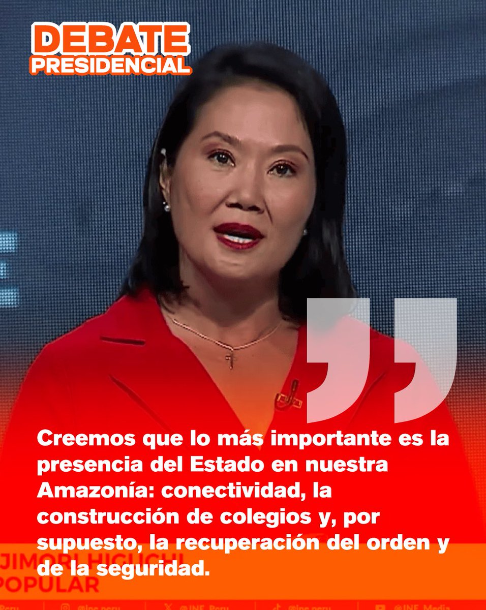 Partido Político Fuerza Popular tweet media