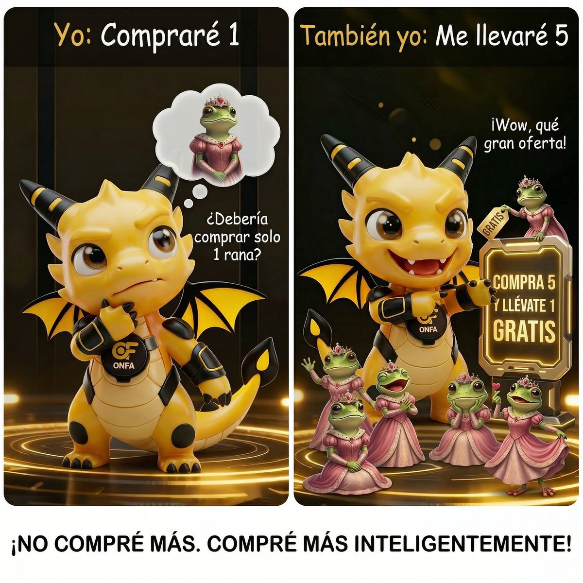 onfalatam's tweet photo. No cambié de opinión.
La gran oferta cambió mi opinión.🎁 No olvides que el programa Buy 5 Get 1 Frog Free (del mismo tipo) sigue disponible
🚀 Consigue el tuyo ahora en: https://t.co/oWTTDx1v3D#ONFA https://t.co/xw2gECp4R1