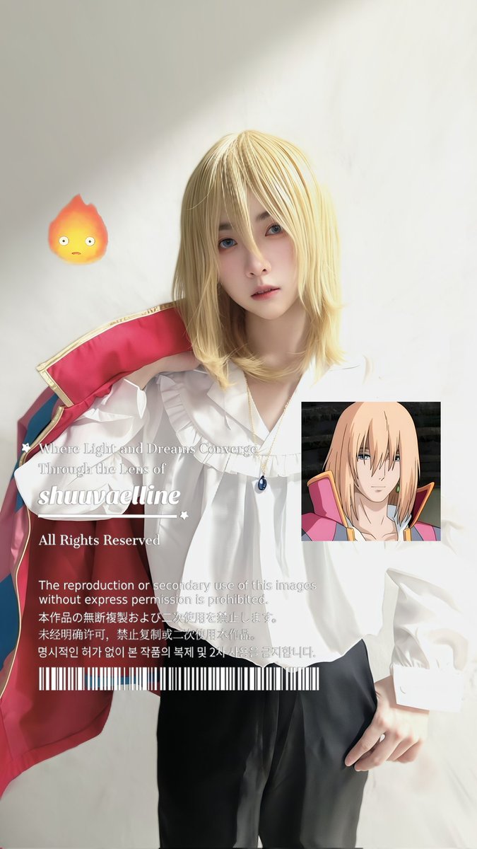 shuuvaelline's tweet photo. ⸝⸝. ˳ 😺 ֹ ₊ ۟ ✧ ───
/ᐠ • ˕ - マ ♡
۪ *̲ ⋆ ˖ ۫ ❴ㅤ𓈒 Howl Jenkins Pendragon
۪ *̲ ⋆ ˖ ۫ ❴ㅤ𓈒 Howl's Moving Castle
﹏
#Cosplay #HowlJenkinsPendragon #HowlJenkinsPendragonCosplay #HowlsMovingCastle #HowlsMovingCastleCosplay #ハウルの動く城 #ハウルの動く城コスプレ https://t.co/HKtQ1vkts0