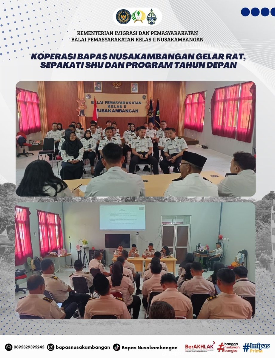 Koperasi Bapas Nusakambangan Gelar RAT, Sepakati SHU dan Program Tahun Depan
cilacap.advocate.or.id/koperasi-bapas…