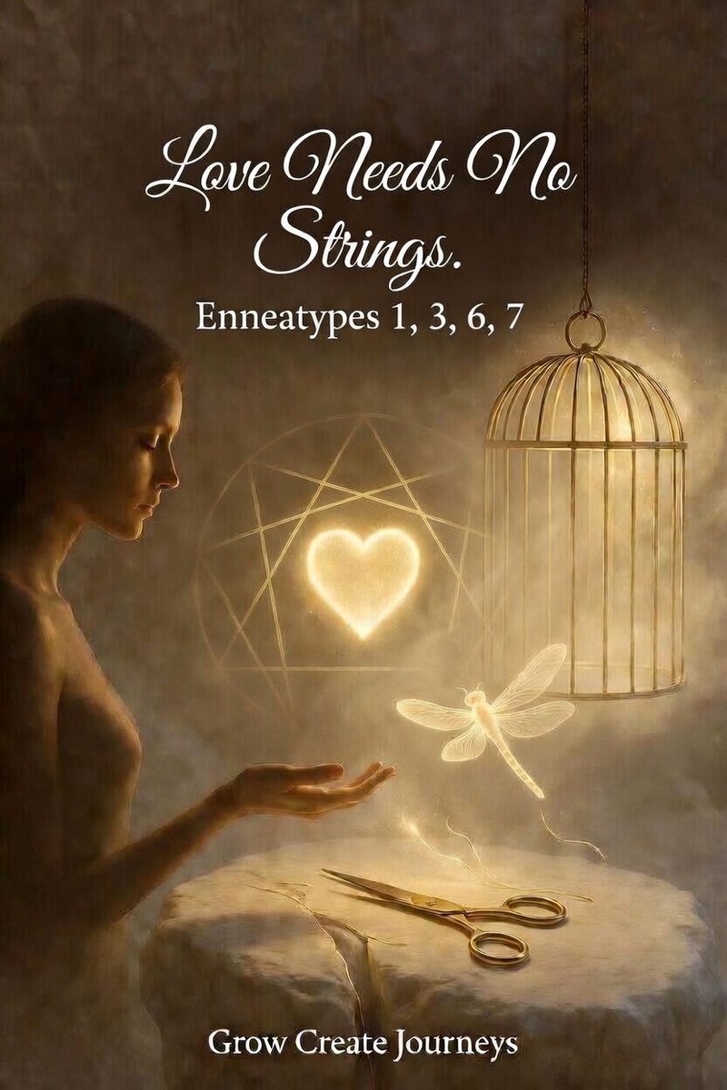 RECAP: Enneatypes 1, 3, 6, 7
Love With Strings Attached 🌱

Wave 2 of this series went inward with the Enneatype pairings —> 1-7  |  3-6  |  4-5 

Wave 1 showed love conditioned by how another person feels (relational pattern).  Wave 2 shows love conditioned by what happens