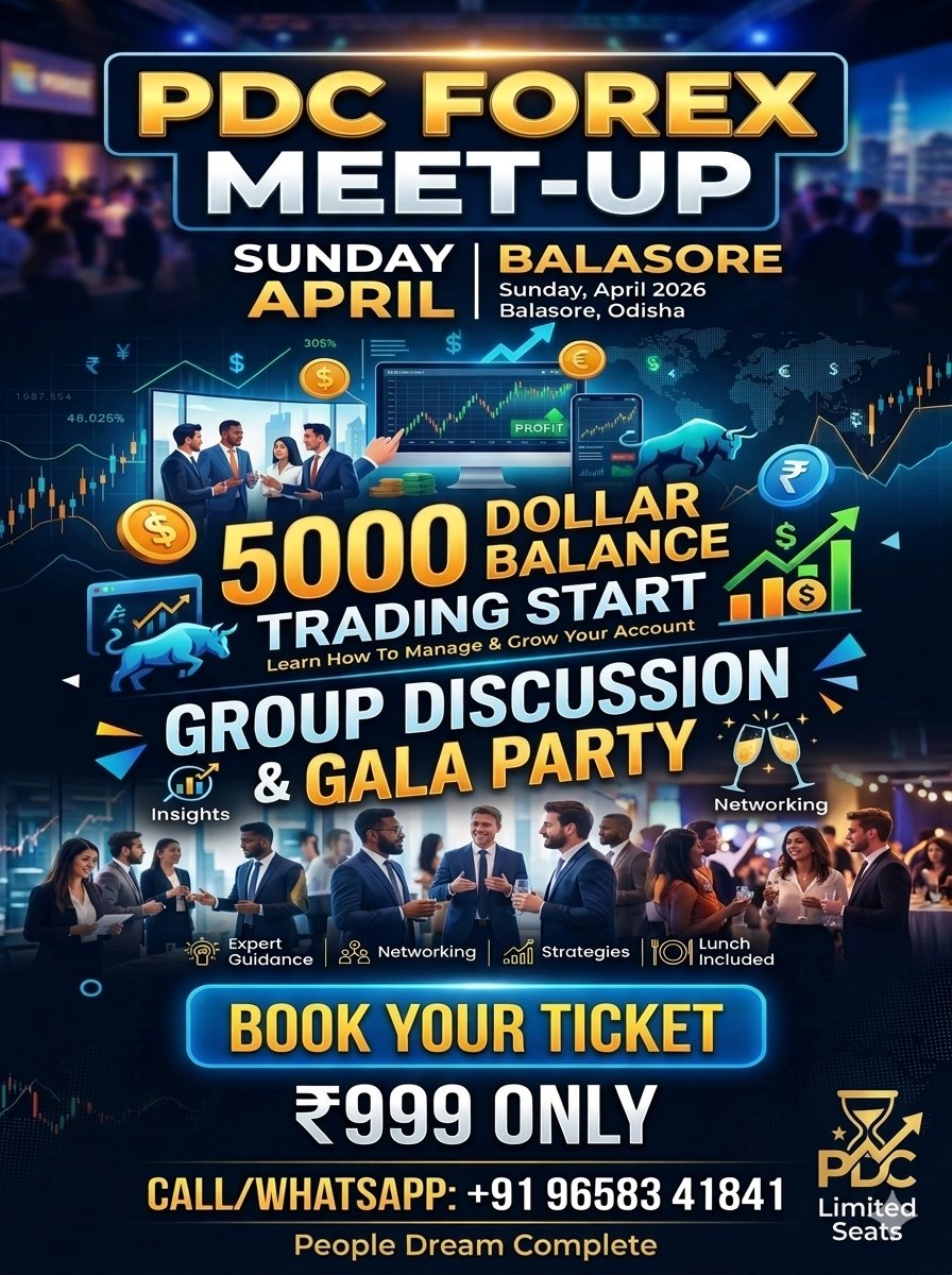 PdcChinuBuilder's tweet photo. BOOK YOUR TICKET 🎟️ PDC - APRIL 
PDC - STOCK - FOREX - CRYPTO 
*WORK FROM HOME* LIVE CLASS 

 *WATCH FULL VIDEO*
https://t.co/C7hMVVa2ZM

 *DOWNLOAD PDC APPS*
https://t.co/k9beiIWmcV https://t.co/G2nXAEIRb8