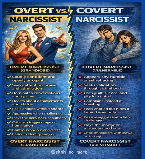 NarcissistBox's tweet image. #covert #overt #narcissists