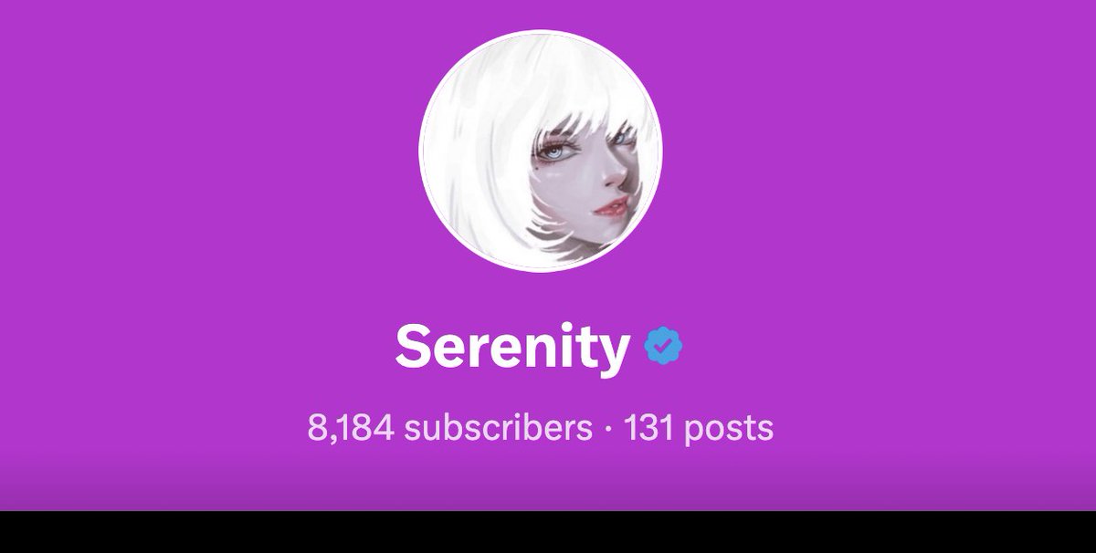 Serenity tweet media