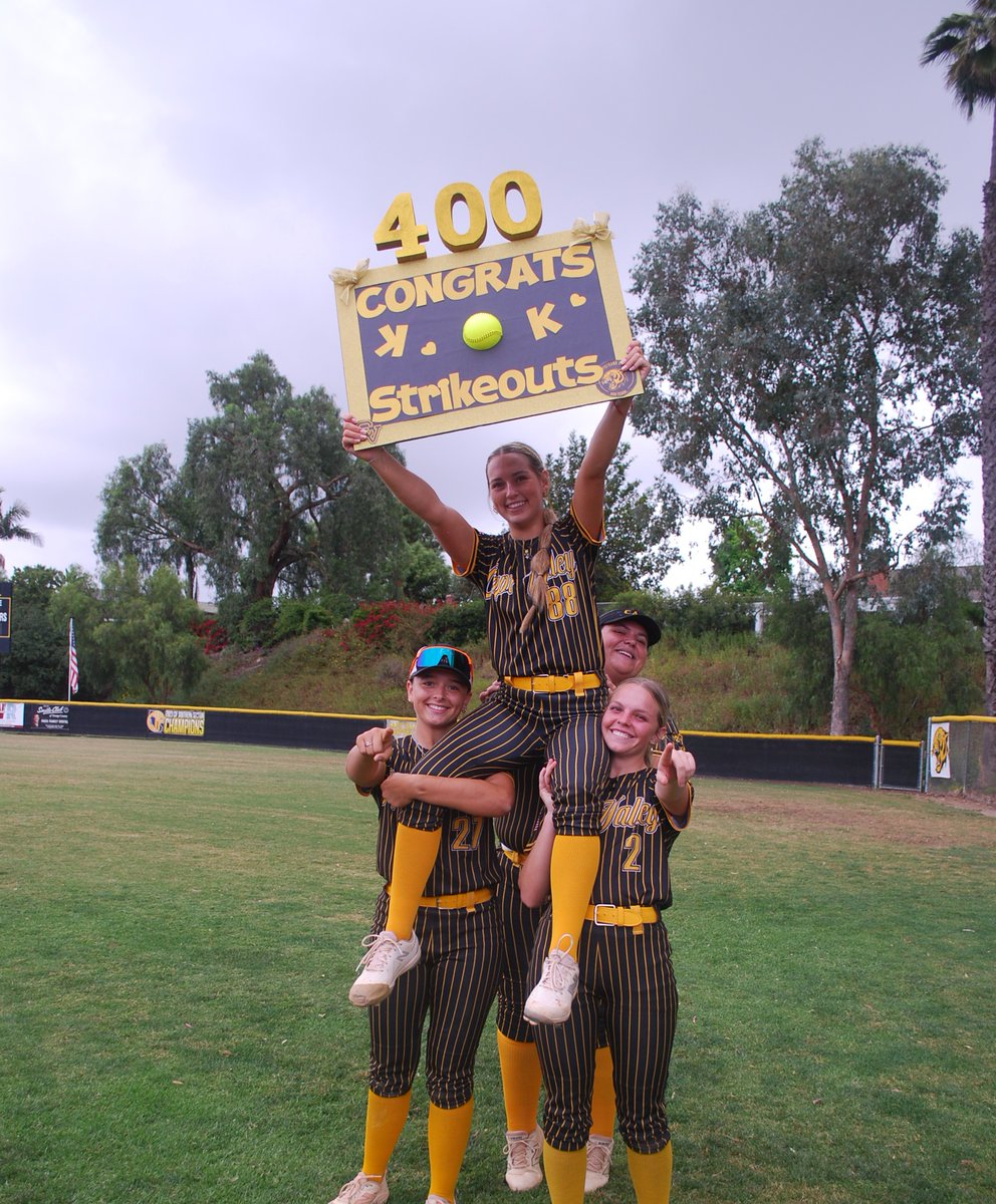 CasStinnett2026's tweet photo. Hit 400 Ks in high school softball tonight. Grateful for every one of these strikeouts 🥎
And we still have 15 more games to go this season.

@ocvarsityguy
@CapoSoftball
@CapoValleyHS
@ExtraInningSB
@IHartFastpitch
@ImpactRetweets
@LegacyLegendsS1
@LineDsoftball
@MaxPreps
@OCSportsZone
@SBLiveCA
@SBRRetweets
@SoftbalAmerica
@Softball_Home
@SoftballClips
@SoftballDown
@SoftballHome
@SoftballPros
@SportPrepX
@TopPreps
@tp_softball