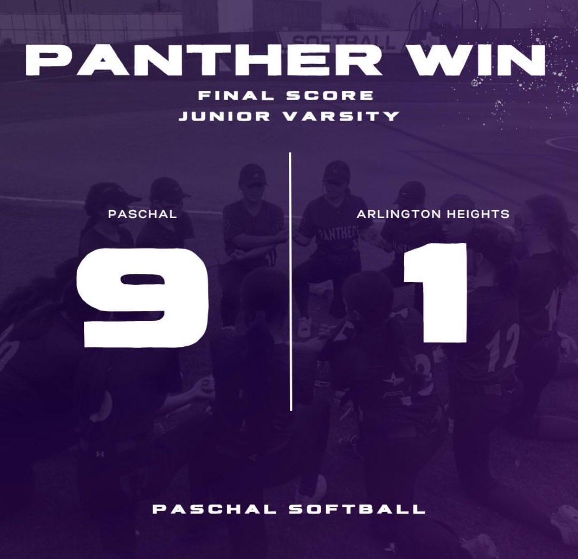 Paschal HS Softball tweet media