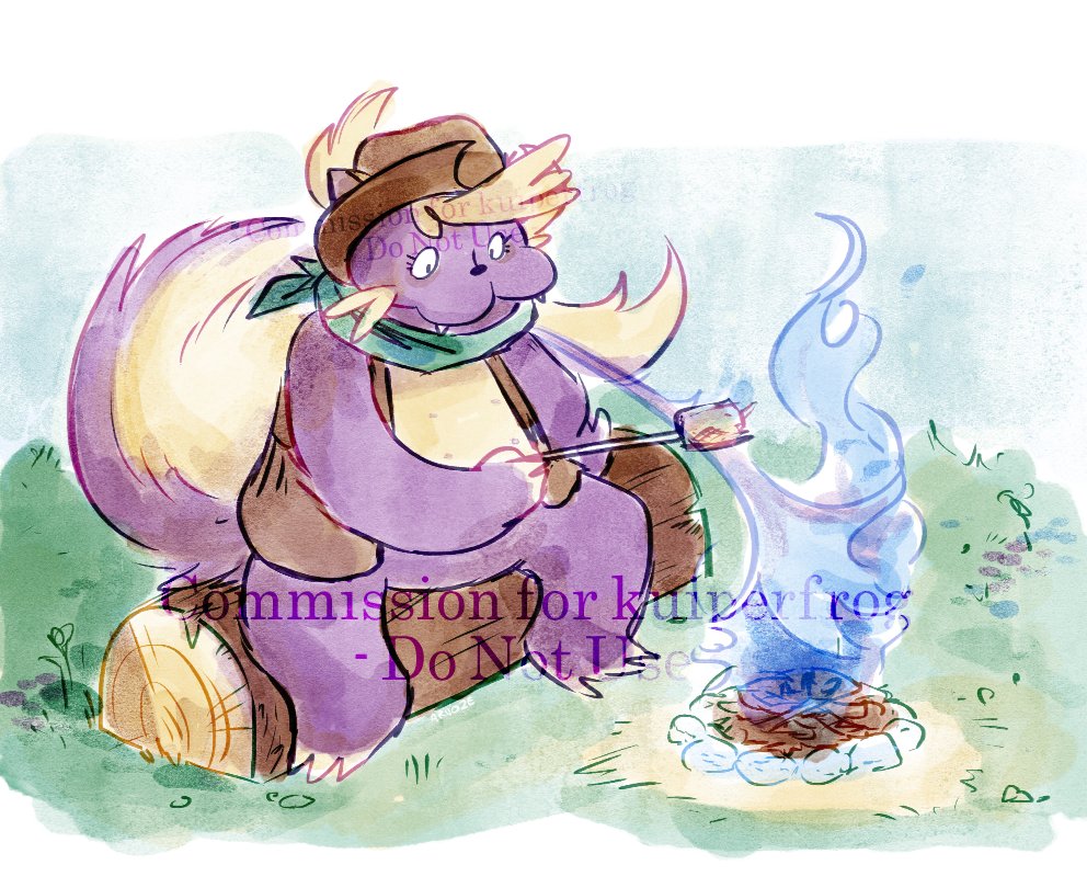 Cmsn for the wonderful <a href="/kuiperfrog/">Skuntank🍁Appreciation</a> ! Thank you!! ^__^

#Pokemon