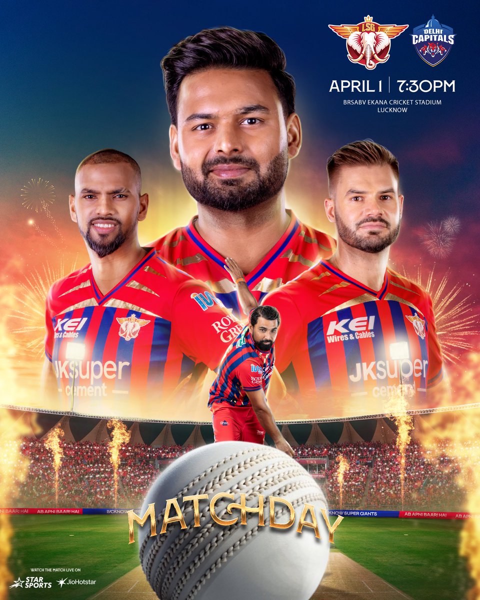 Lucknow Super Giants tweet media