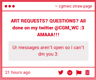 CGM 🔞 (COMMS OPEN!) tweet media