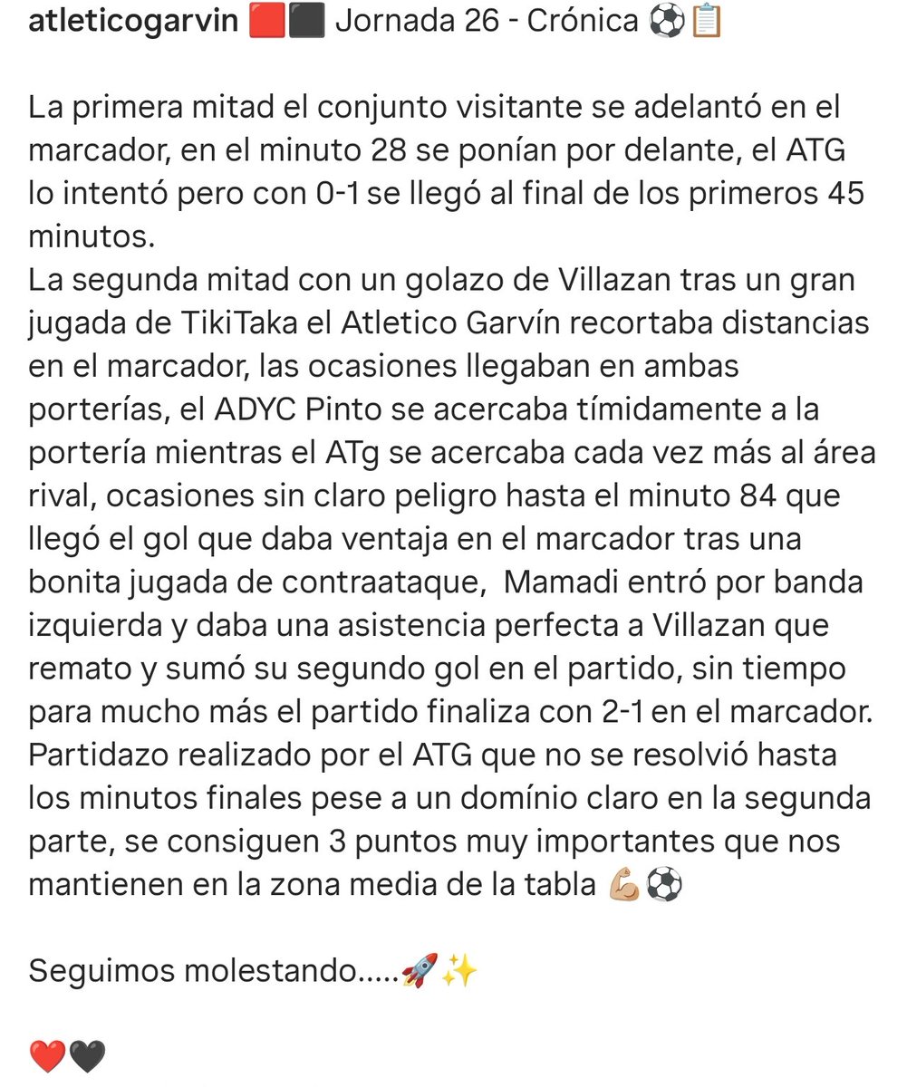Club Atlético Garvín tweet media