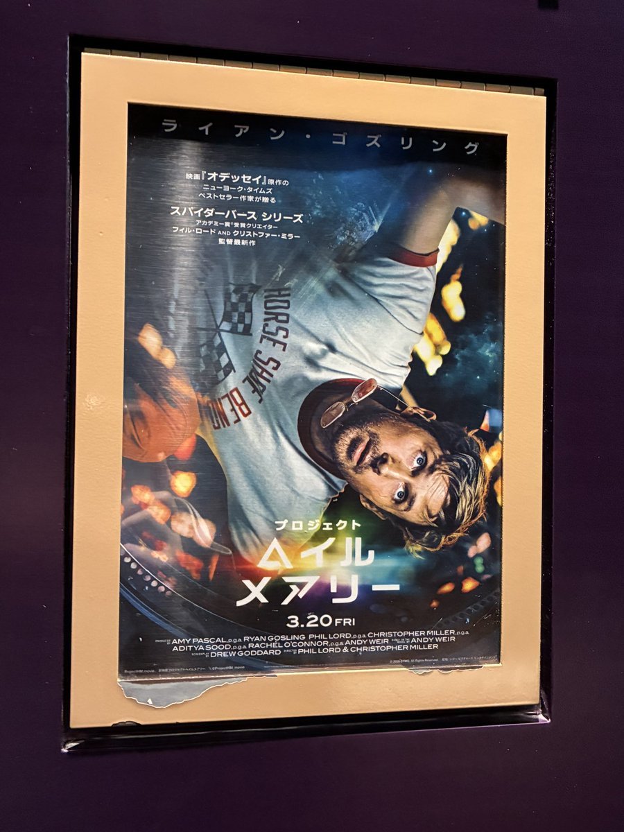 これはプロヘメ観てフレンチトースト食べた時の写真。プロジェクトヘイルメアリーは映画も原作も最高だぜ…！