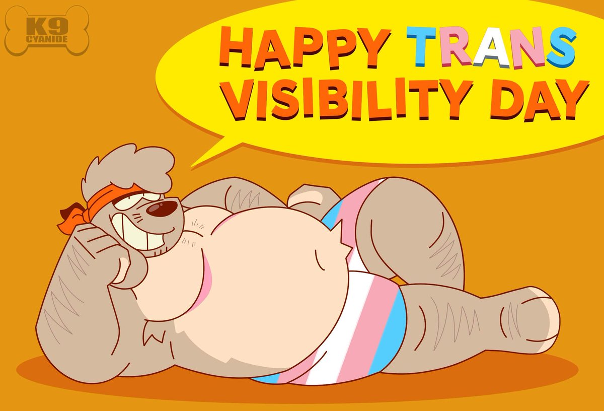 Drew this for Trans Visibility Day!