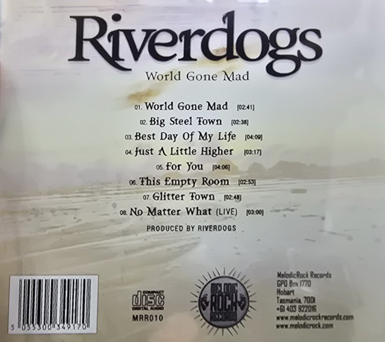 buzz_kunst's tweet photo. #NowPlaying 【No. 792】
Riverdogs - Best Day of My Life
(From 3rd Studio Album "World Gone Mad", 2011)
#HeavyMetal
#HardRock
#BluesRock
#RobLamothe
#VivianCampbell
#NickBrophy
#MarcDanzeisen
https://t.co/PQO8aurAqA @YouTubeより https://t.co/sf86imQjll