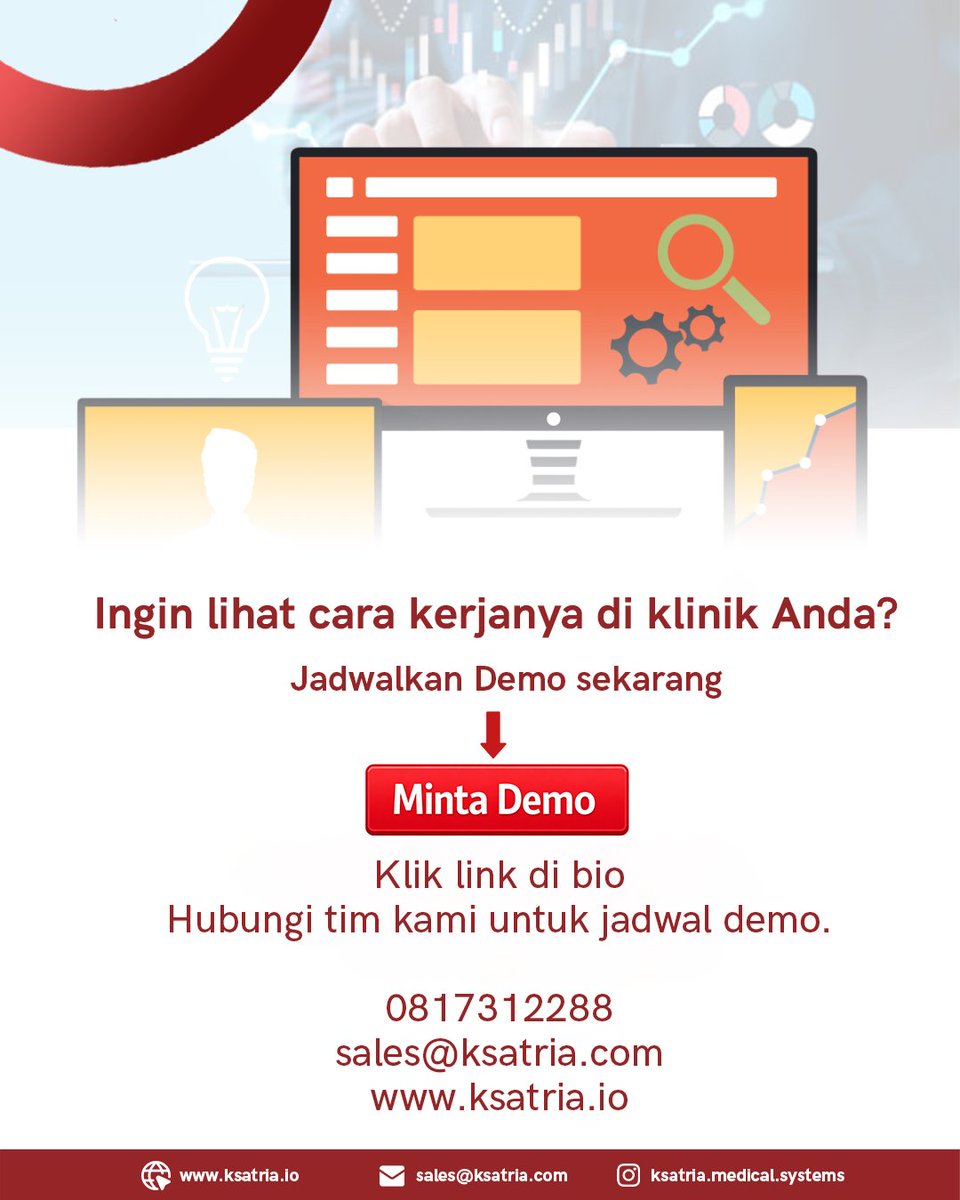 KsatriaMedical's tweet photo. Jadwalkan demo sekarang!
https://t.co/D60QRQ2XuG https://t.co/dscPo6ctOr
