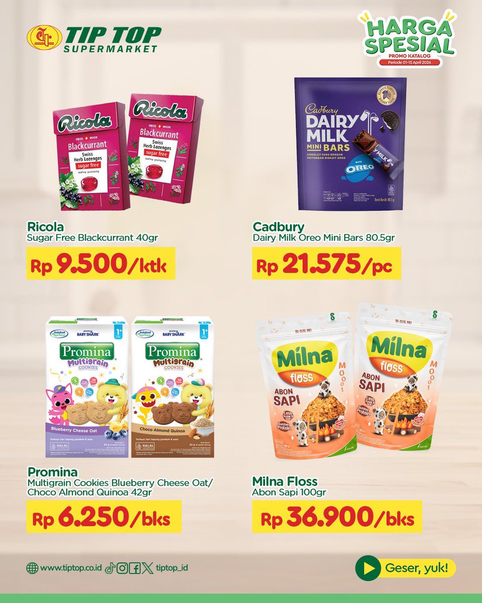 TIP TOP Supermarket tweet media