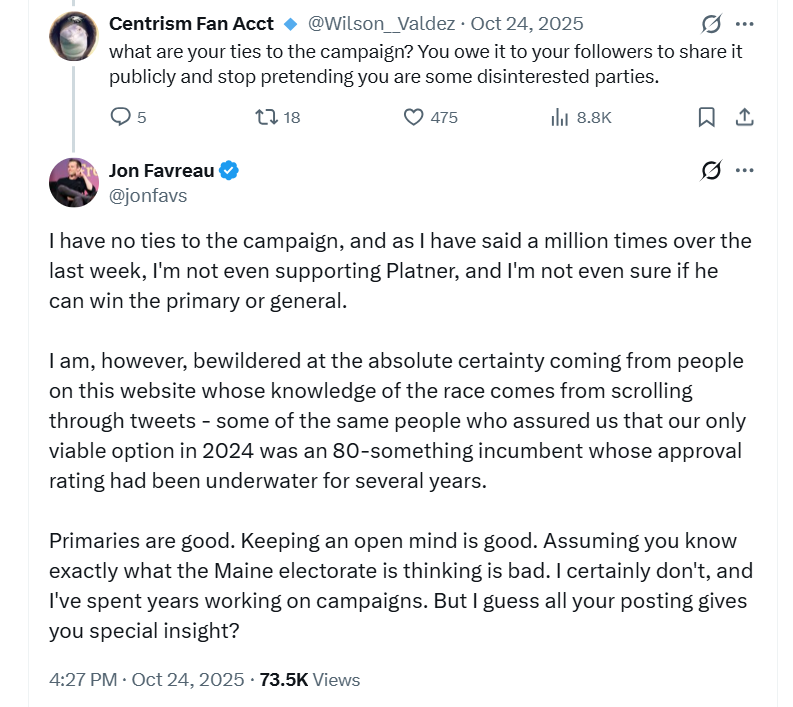 Centrism Fan Acct 🔹 tweet media