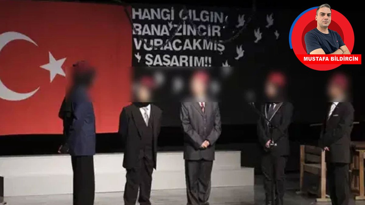 BirGun_Gazetesi's tweet photo. Eğitimde hukuk askıda: Baskı ve harem-selamlık uygulama

İstiklal Marşı’nın bir okulda Arapça okutulduğu Karaman’da İl Milli Eğitim Müdürlüğü’nün, “Başarısız görülen” öğrencilere LGS’ye girilmemesi yönünde baskı kurulmasını istediği ortaya çıktı. Müdürlüğün öte yandan, kız öğrencilere kadın öğretmenlerin, erkek öğrencilere ise erkek öğretmenlerin koçluk yapmasını istediği de öne sürüldü
https://t.co/KNUnCBSUhn