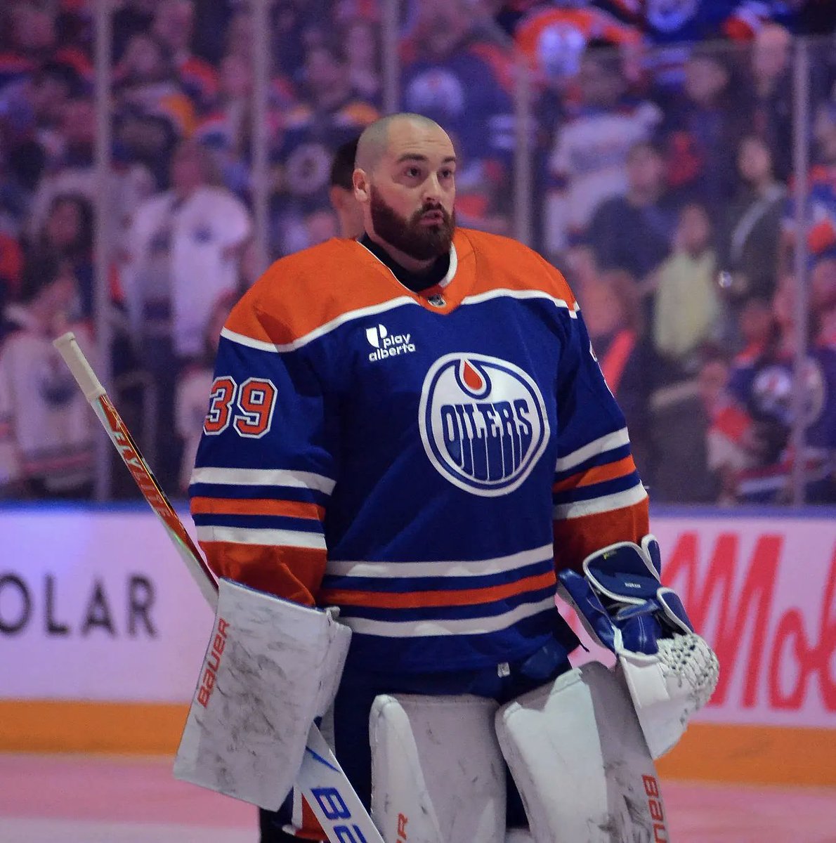 bakraus88's tweet photo. #Oilers Shutout for the birthday boy!  In Ingo we trust!  #PlayLaBambaBaby #LetsGoOilers https://t.co/8oNnSqGhxz