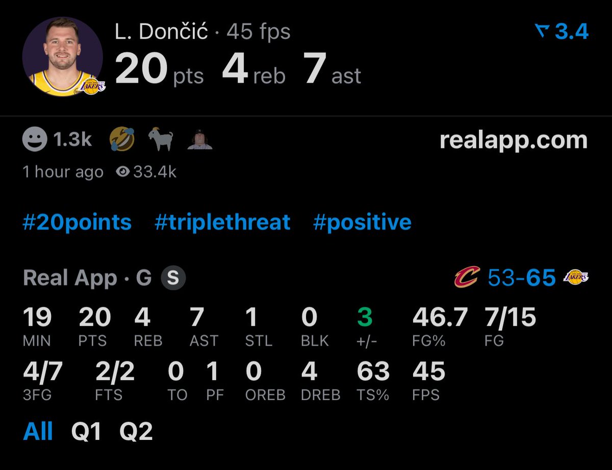 Real App tweet media