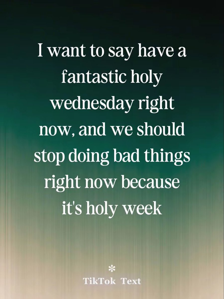MaeJanzenRodri2's tweet image. #HolyWednesday #HolyWeek2026