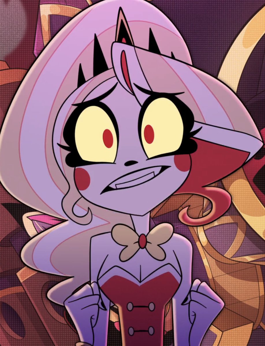 Bees_Hivee's tweet image. It's kind of a pet peeve of mine when they draw Vaggi bustier than Charlie, when it's ACTUALLY the other way around, and we can see that on the show.

#HazbinHotel #chaggie #CharlieMorningstar #Vaggi #HazbinHotelVaggi