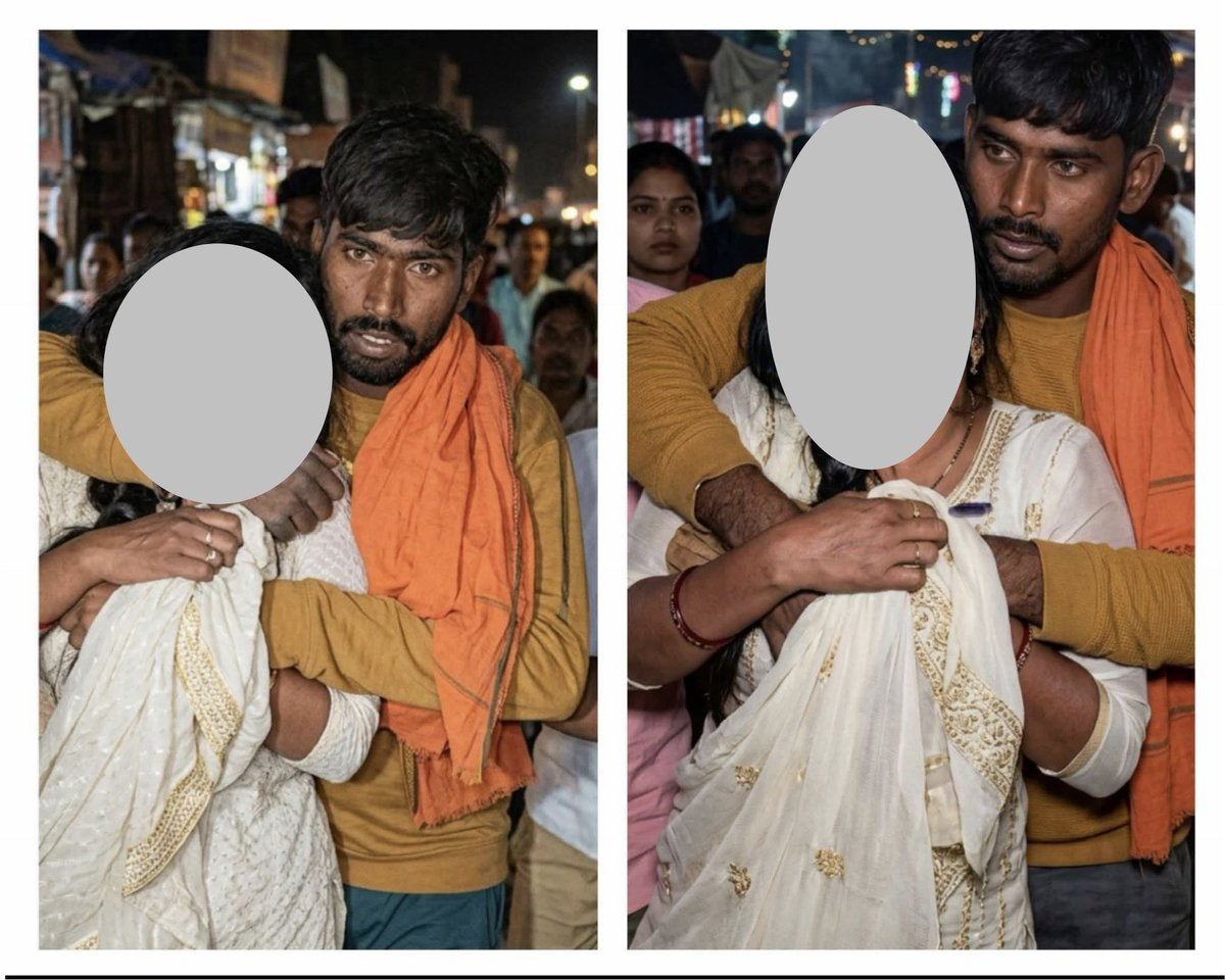Chinmayi's tweet photo. But Indians treat women as Goddesses especially this man with a saffron dupatta.

All our tax money leeched out of women’s earnings gives us THIS in return. https://t.co/MZrUJFUDG7