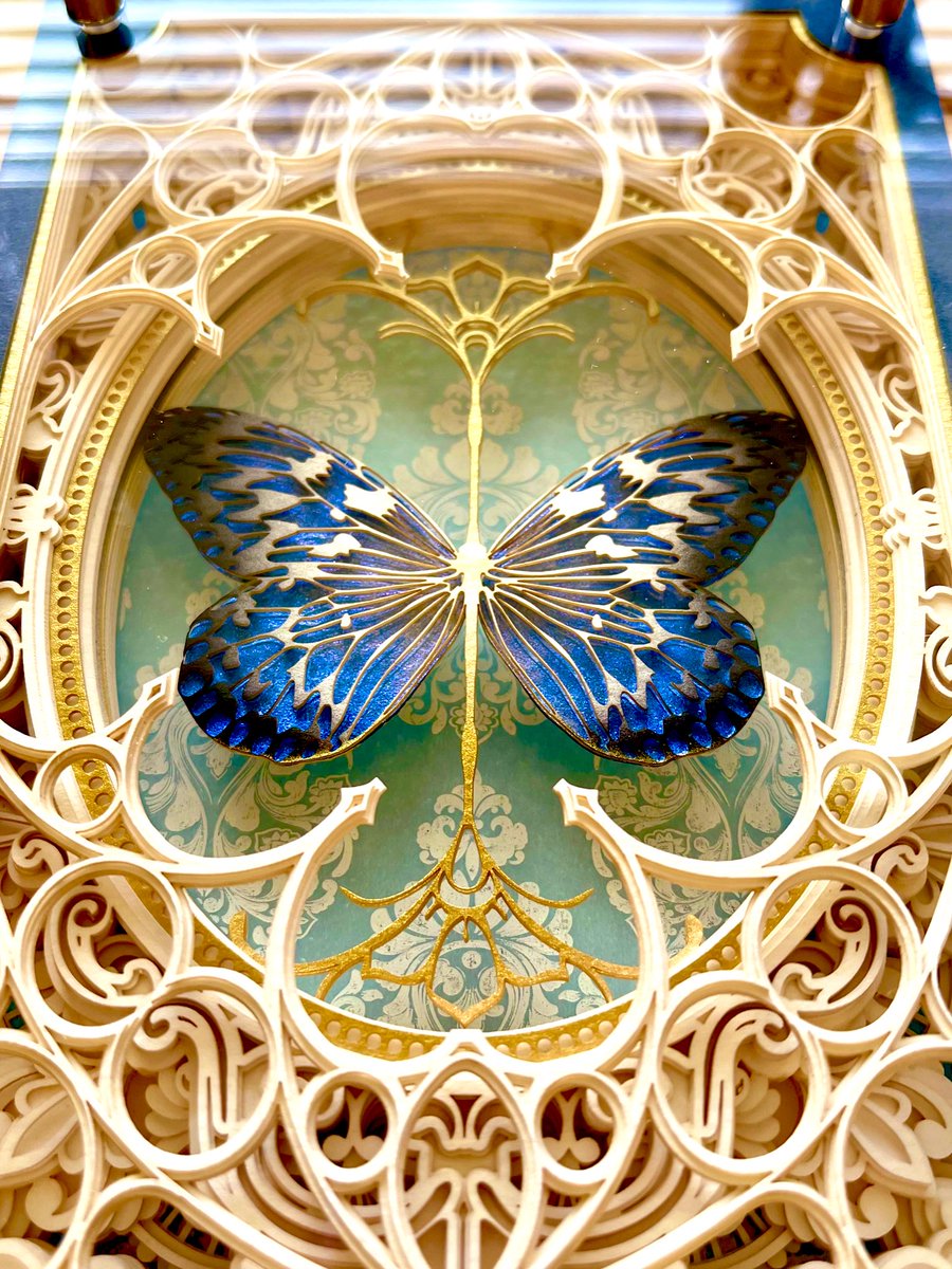 彫刻切り絵 輿石孝志 tweet media