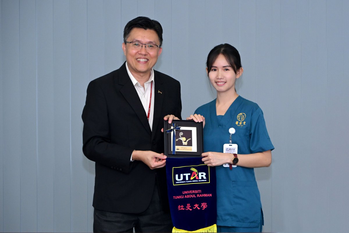 UTARnet's tweet image. A memorandum of understanding (MoU) exchange ceremony was held between UTAR and EEZEN TCM Rehab &amp;amp; Wellness Enterprise on 31 March 2026 at UTAR Sungai Long Campus. ✍️🎊

#UTAR #EEZENTCM #TCM #IndustryCollaboration #TraditionalChineseMedicine #ResearchAndInnovation #Wellness