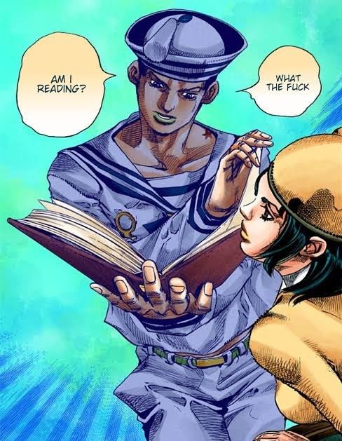 WolfBananaDraws's tweet photo. @Rackgun1 @Red__JT Josuke referencia 🗣️🗣️🔥🔥 https://t.co/kjLY0IA1z1