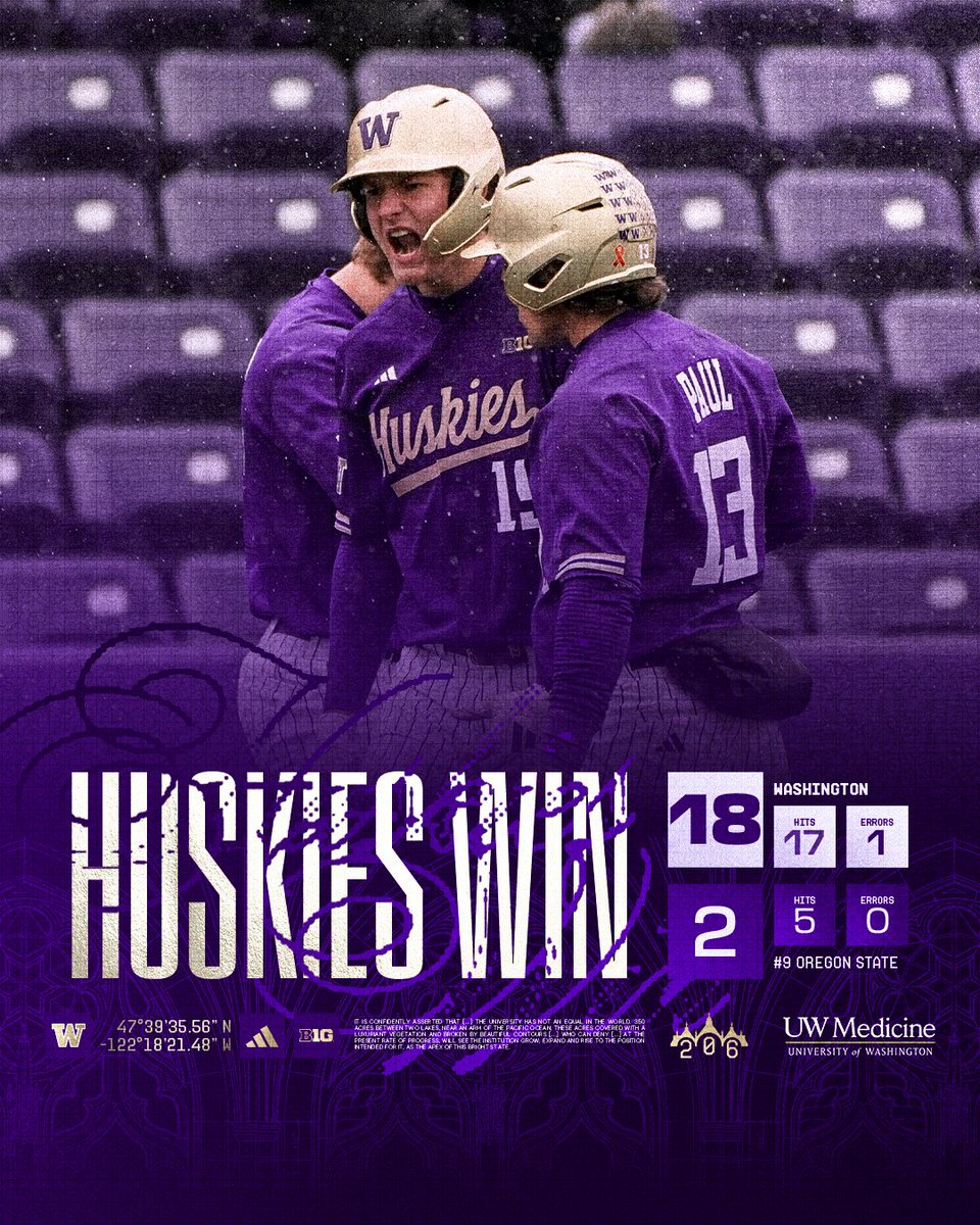 Washington Baseball tweet media