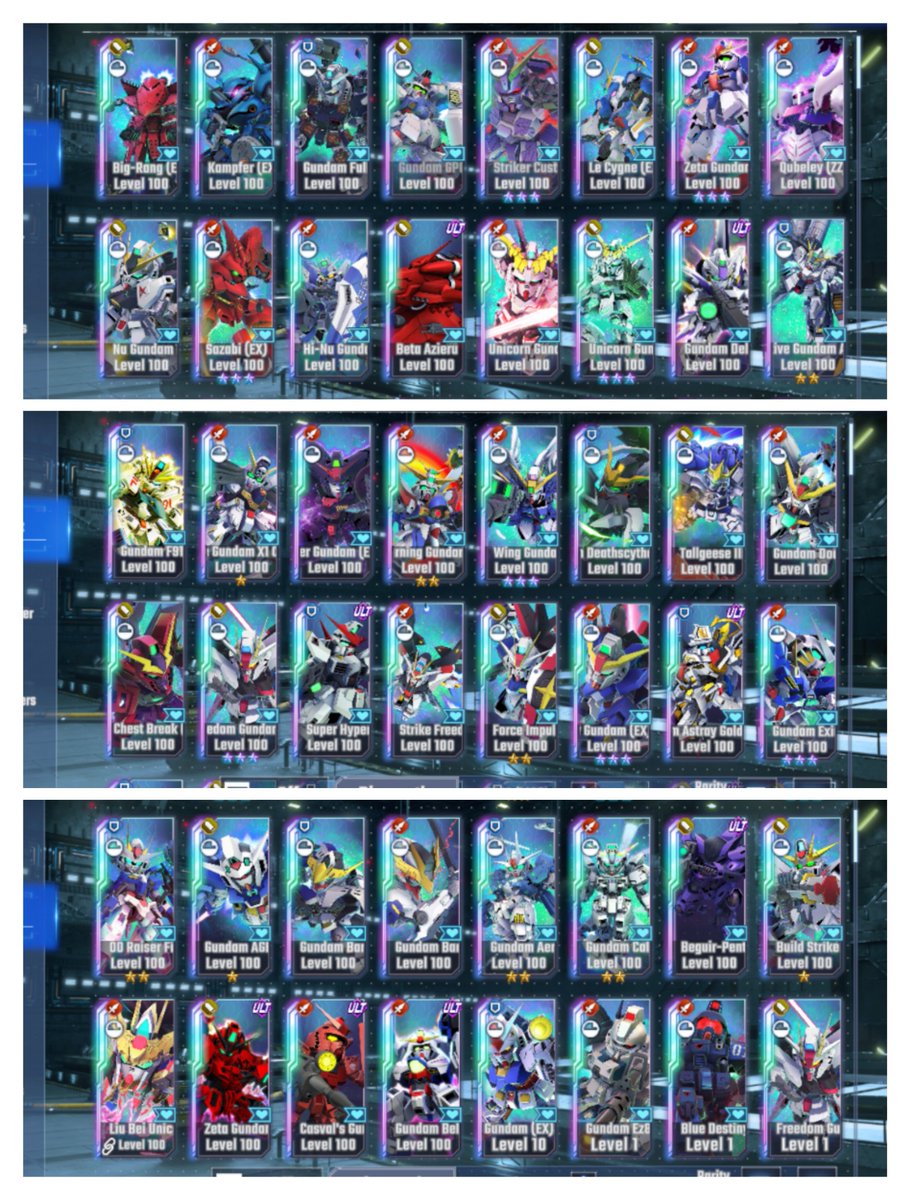 Y_o_m_o_A's tweet photo. Box Update.
If I told people I was F2P, no one would believe me btw lmao.
Playing since launch (+extreme luck and hard work I guess)
Happy anniversary G Eternal.
#GGenration #GEternal https://t.co/uo13FYaj8l