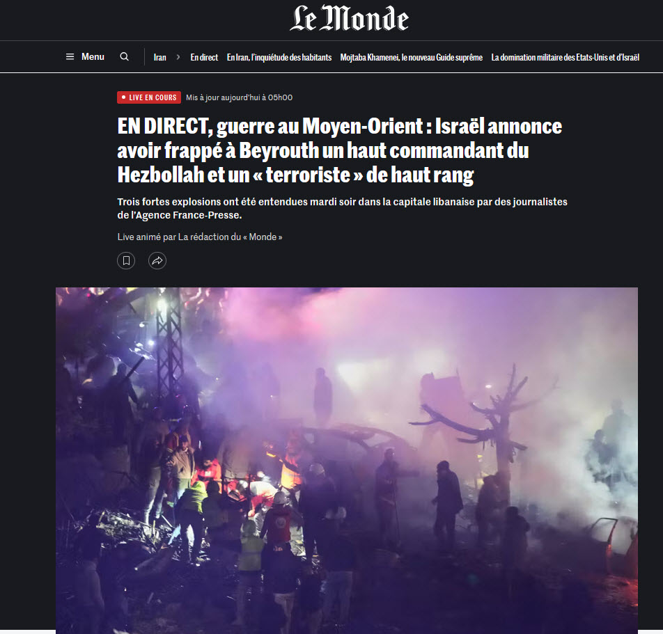 🚨BRIEF Mood du 1er Avril

Pas de poisson d'avril ce matin, la réalité du marché est bien assez chargée. Trump bouscule l’Iran, l’inflation européenne s’invite à la fête et on prépare un "NFP Fantôme".

Voici le Topo ce matin, que certains appellent : la boussole du jour. 👇

1/