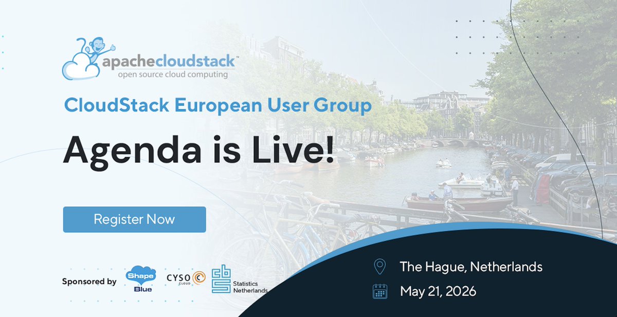 Apache CloudStack tweet media