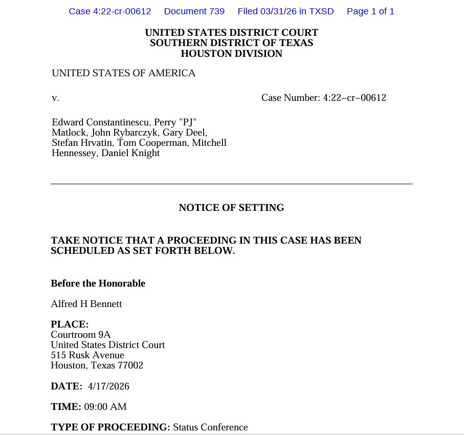 FloridaMaannn's tweet image. The Atlas case is now officially back on track. The conference to possibly impose back bond conditions and set further court dates. 

@Pjmatlock  @MrZackMorris  

#Karma