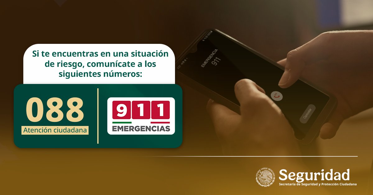 Secretaría de Seguridad y Protección Ciudadana tweet media