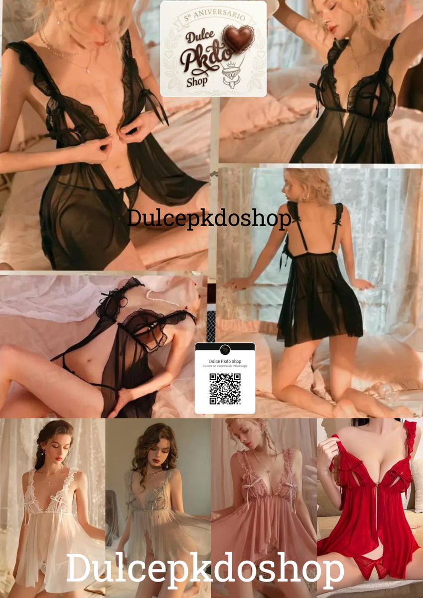 Sensualidad, perfección, elegancia y erotismo en un solo modelo😍👌🏻

🫴🏻Disponible en talla:CH,M Y G👌🏻

EN COLOR:🩷🖤🤍💚❤️

Pedidos y proceso de compra por MD o WhatsApp!!!📩🛒🛍️💕