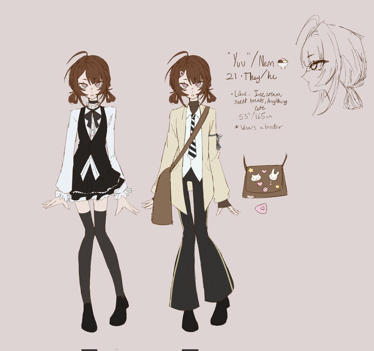 twst oc
changed my little chudling yuusona again bc i couldnt get this design out of my head